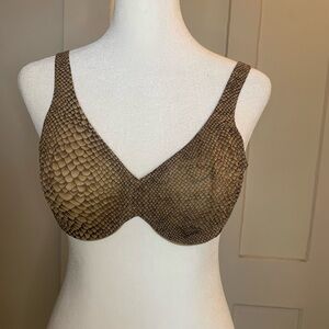 Snake print mesh Victoria secret bra 36B